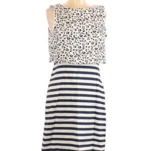 Corey Lynn Calter Dress - Navy And White NEW W/TAG